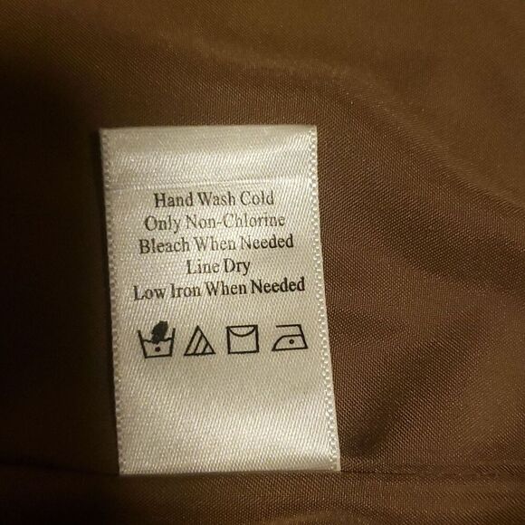 Coldwater Creek Beaded Safari Jacket Size 14 Light Open Front Tan Cotton NWT - Picture 11 of 12